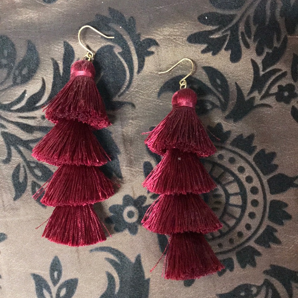 Baublebar fringe earrings